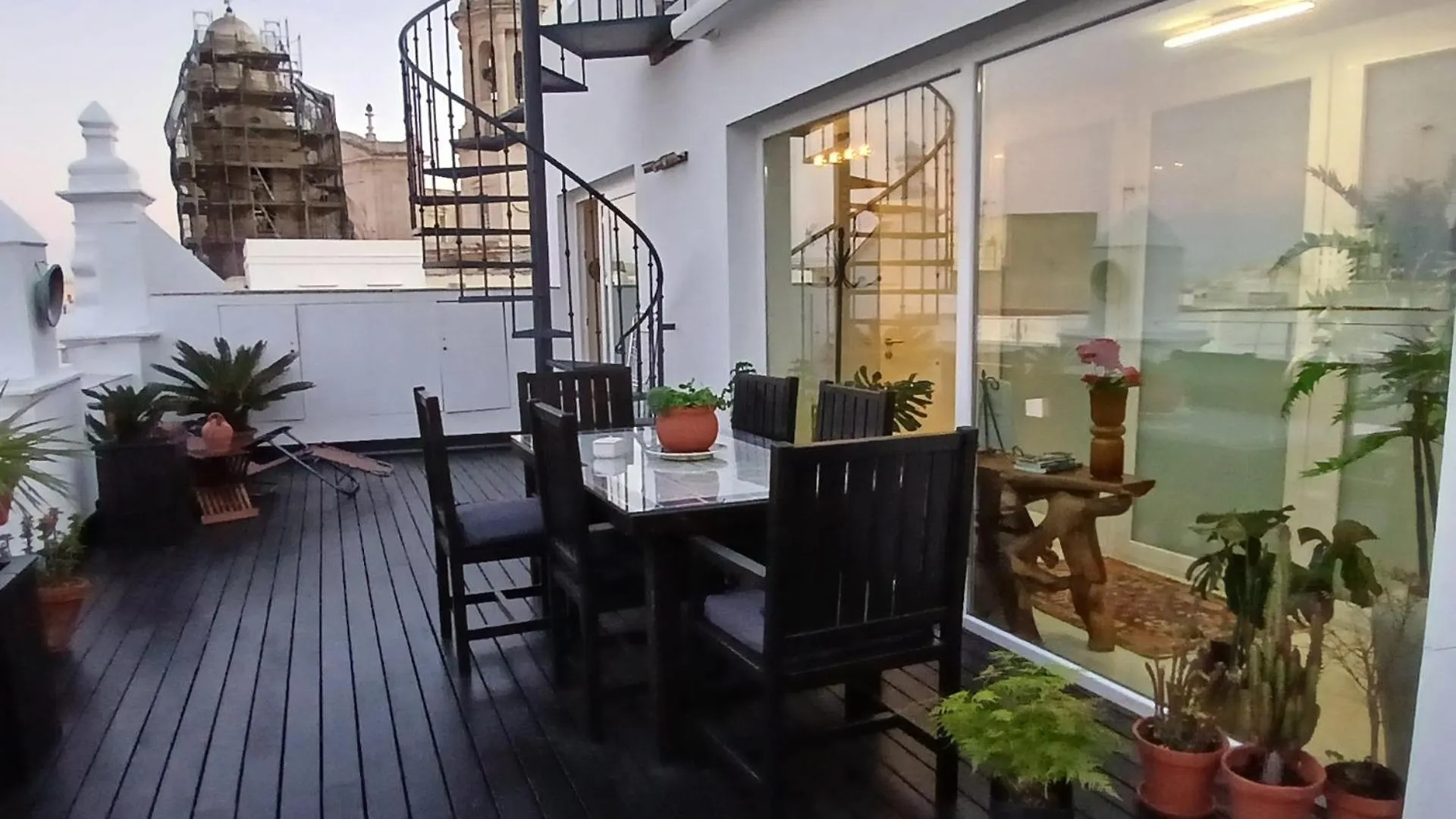 ***** Attic With Impressive Views And Jacuzzi Apartment Cadiz Spain